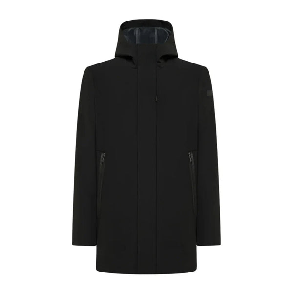 RRD Parka lungo Parka Uomo Winter Thermo lungo Nero - Francavilla Moda